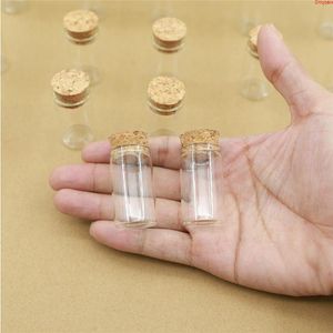 100pcs / lot Bouteille En Verre 22 * 40mm Tube À Essai Bouchon En Liège Mini Bouteilles À Épices Conteneur Petit DIY Bocaux Flacons Minuscule glasshigh qualtity Llhvn