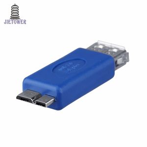 100 pcs/lot haute vitesse Standard USB 3.0 Type A femelle à Micro B mâle connecteur convertisseur adaptateur note3 OTG