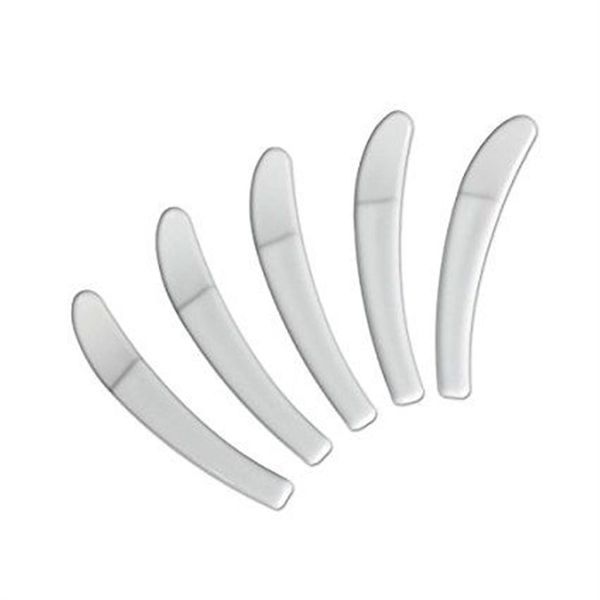 100pcs / lot Mini cuillères cosmétiques Scoop spatules blanches jetables 50mm outil en plastique crème Small259o