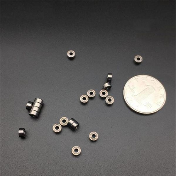 100 unids / lote MR63ZZ MR63 MR63Z 3 6 2 5 rodamientos rígidos de bolas en miniatura MR63-2Z 3x6x2 5 mm modelo bearing254y