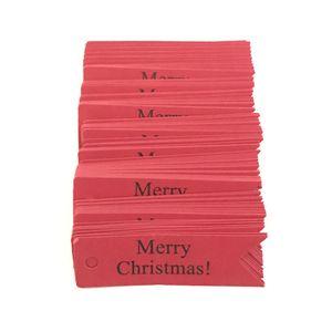 100 stcs/veel roodbruine verpakking tags Christma hang tag kraft paper tags cadeau taglabels bakken cadeau visstaart vlag 7x2cm