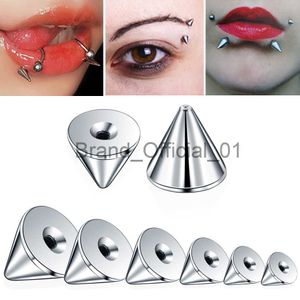 100pcs/lot Steel 14G 16G Screw Spike Replacement Accessories for Eyebrow Tongue Belly Lip Nose Septum Earring Stud Piercings x0808