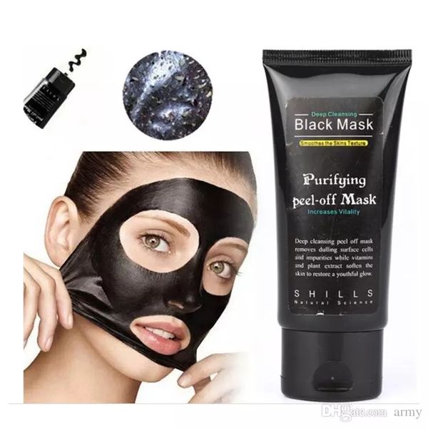 SHILLS Mascarilla negra de limpieza profunda 50ML Mascarilla facial para espinillas 300 piezas hasta envío rápido