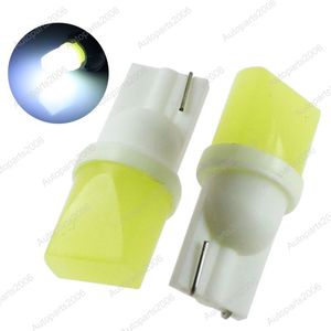 100 stks / partij T10 3D-straal van lichte auto LED-lampen vervangende klaring lampen auto deur lezen tail box kentekenplaat lichten 12V