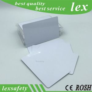 100 PCS/Lot Blanc Blanc Passif 860-960 MHZ UHF RFID Carte ISO18000-6C PVC Carte
