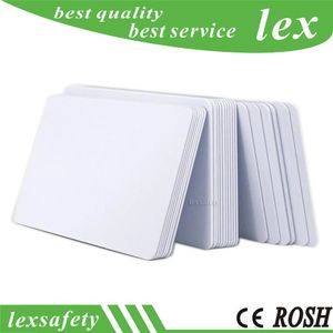 100 pcs/lot carte PVC blanche haute fréquence sans contact 13.56 MHz NFC Smart NFC213 cartes IC étiquettes vierges