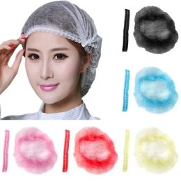 100pcs Accessoires microbladants maquillage permanent Caps à cheveux jetables Chapeau stérile pour le tatouage des sourcils