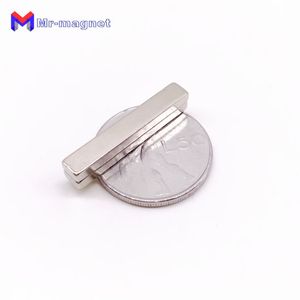 Imanes 10 stks n35 40x5x3 mm super sterke hoge kwaliteit zeldzame aarde magneten kubusvormige blok koelkast neodymium magneet 40mm x 5mm x 3mm