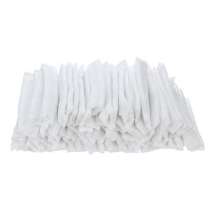 100pcs bonnets de douche jetables non tissés chapeau de poussière femmes hommes chapeau de bain pour spa salon de beauté bonnets de salle de bain accessoires d'hôtel cheveux 200923