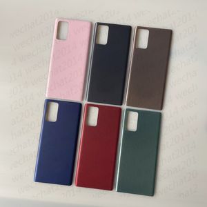 100PCS OEM Battery Door Back Housing Cover Glass Cover for Samsung Galaxy Note 20 Ultra with Adhesive Sticker free DHL