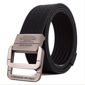 100 pièces entraînement en plein air chasse ceinture tactique hommes Sport ceinture en Nylon robuste ceinture de taille d'entraînement haute qualité Molle Combat tactique sangle