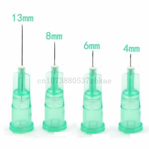 100pcs Petite aiguille indolore Beauté indolore Ultrafine 32g * 4 mm 32g * Syringes 13 mm aiguilles outils de paupières coréennes outils de tatouage 240422