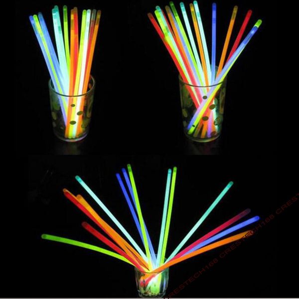 Nouveauté Éclairage par paquet bâtons de fête Bâtons Lumineux Bracelet Colliers Neon Party LED Clignotant Bâtons Baguette Nouveauté Jouet charme cadeaux