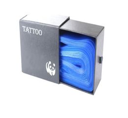 100 pièces en plastique bleu tatouage pince cordon manches couvre sacs fournir nouveau accessoire de tatouage professionnel Accessoire de tatouage Gadgets4231463