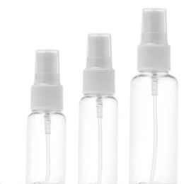 Qkubk – petites bouteilles de pulvérisation vides en plastique Transparent, portables, rechargeables, 10ml/30ml/50ml/60ml/100 pièces, 100 pièces