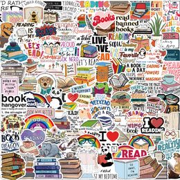 100 stcs lezen graffiti -stickers voor skateboard auto baby scrapbooking potlood kas dagboek telefoon laptop planner decoratie boek album Kids Toys Diy Decals