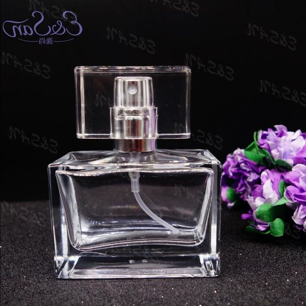 100 PCS Vente Nouveau Flacon Vaporisateur En Verre Transparent 30 ML Bouteille De Parfum Rechargeable Atomiseur De Parfum De Voyage Avec PT176-30 ML Tifwp