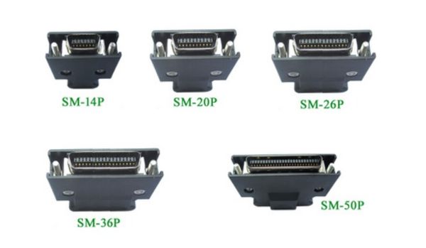 Freeshipping de SCSI Connecteur MDR 14 broches 20 26 36 50 Positions Fiche mâle pour servomoteurs Connecteur pour câble de fil à souder Servomoteur