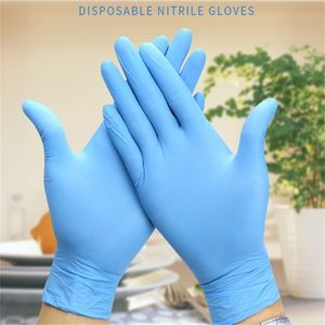 100pcs / set Latex Home Cleaning Gants alimentaires Gants sans latex Gants de nettoyage universels pour gauche et droite Gants jetables T200508