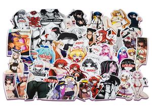 100 stcs sexy auto sticker anime hentai pinup bunny girl waifu sticker stickers koffer laptop auto truck waterdicht212S2684645