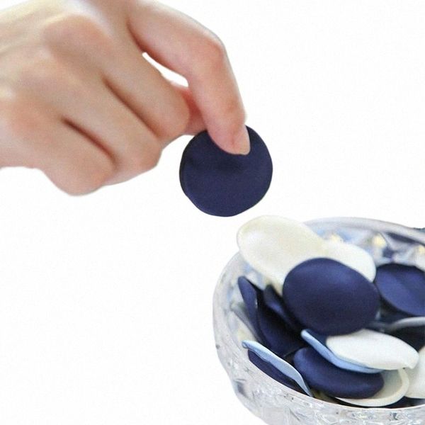 100pcs Silk rose Petals Dusty Blue Navy fr Petals for Wedding fr girl panier courette disperser table de dîner à la maison décorati y0em #