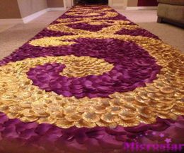 100pcs Silk Rose Petals Table Confetti Mariage Artificiel Flower Artists Mariage Party Décoration Fournitures de mariage Party de1618354