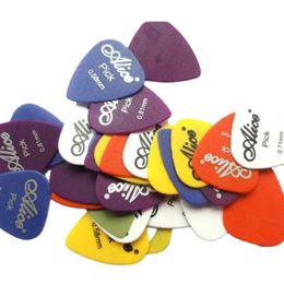 100 Uds púas de Guitarra de un solo espesor ABS suave mediador Plectrum Puas Guitarra Palheta instrumento Musical