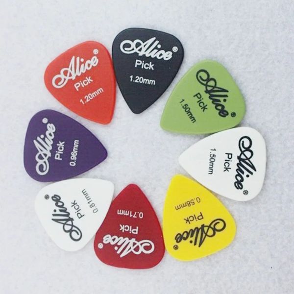 100pcs Single-Fethness Guitar Picks Abs Abs Smooth Mediator Plectrum Puas Guitarra Palheta Instrument de musique pour les accessoires de guitare