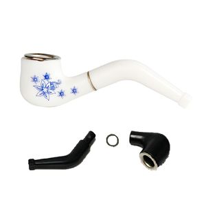 60 mm Super Mini Plastic Fumer Small Fumer Pipe Creative Filtre Cigarette Pipe à main Pipe à main Matériau Piltable Métal Métal Livraison gratuite