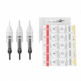 100 stks Tattoo Cartridge Naald 1RL/2R/3RL/5RL/7RL/9RL Cartridge Naalden Tattoo permanente Make-up Naalden Tips voor Wenkbrauw lip V862 #