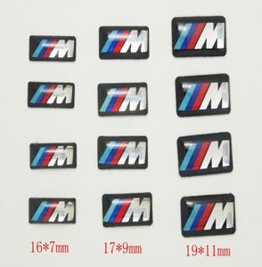 100pcs Tec Sport Wheel Insignia de calcomanías 3D Emblem Sticker Logotipo para BMW M Series M1 M3 M5 M6 X1 X3 X5 X5 E34 E36 E6 STYLING DE CAR STYLINE5720958