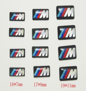 100pcs Tec Sport Wheel Insignia de calcomanías 3D Emblem Sticker Logotipo para BMW M Series M1 M3 M5 M6 X1 X3 X5 X5 E34 E36 E6 STYLING DE CAR STILLING2210739