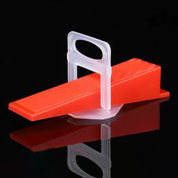 100 -stcs tegelnivelleringssysteem 1 mm tegelniveau nivelleerbasis clip bouwgereedschappen onderdelen voor doe -het -zelf tegels leg nivellering