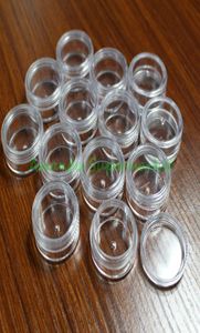 100pcs en color transparente botella de plástico recipientes cosméticos frasco de crema de ojos de la muestra vacío botellas de embalaje 3G9962134