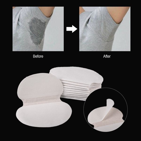 Coussinets anti-transpiration invisibles pour aisselles, boucliers jetables pour robe, protection contre la sueur pour femmes et hommes