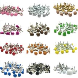 100 stuks bekleding nagel decoratieve kopspijkers nagels antieke bank nagel ronde punaise stud punaise meubilair hardware decor 240307