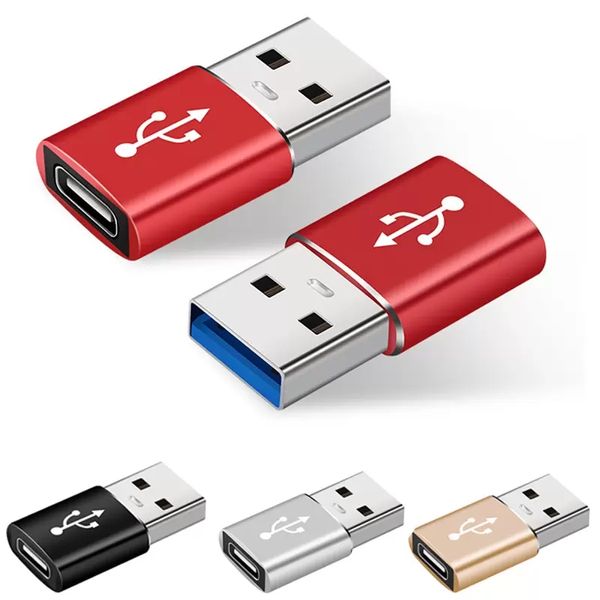 100 pièces USB 3.0 mâle vers USB 3.1 Type C femelle connecteur convertisseur adaptateur Standard charge transfert de données