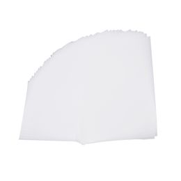 100pcs papier vélin de tracé de papier tracé trace trace papier blanc traduit de papier croquis pour marqueurs d'encre 16K