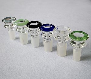Glazen bongen kits roken accessoires glazen kom 14mm 18mm mannelijke gezamenlijke kom voor waterpijpen olie dab rigs tabaks tool