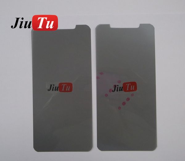 100 pièces vente en gros film polarisant remplacement pour iPhone X LCD polariseur Film polarisation lumière Film Jiutu marque