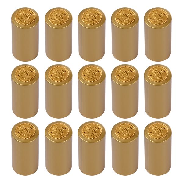 100pcs Bouteille de vin Capsule Capsule THACK CAPSULES DU VIN CAP CAP CAP CAP VIN FILM FILM FILM POUR LA BOUCHE DE LA BOUCHE DROITE