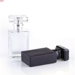 100 pièces x 30 ml verre noir clair vide bouteille de parfum atomiseur vaporisateur peut être rempli boîte taille de voyage portable haute quantité