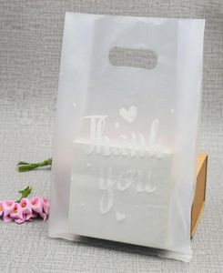 100 stcs1 veel doorzichtige plastic zakken bedankt plastic zakken trouwfeest voorstander van winkelzakken voor dozen XD230235741103