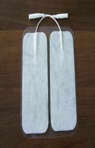 Tampons de remplacement pour MACHINE TENS, en tissu non tissé, 100 pièces, électrodes réutilisables, longue durée de vie, 59CM3287698