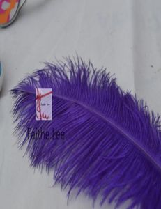 Plumes d'autruche violettes, 100 pièces, 1214 pouces, 3035cm, pour décorations de TABLE de mariage, centre de table en plumes, cent6863102