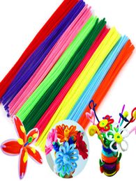 100pcslot bendaroos Montessori Materialen Wiskunde Chenille stengels Stokken Puzzel Ambachtelijke Kinderen Pipe Cleaner Educatief Creatief Speelgoed 51831161