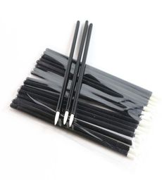 100 pcslot eyeliner wimper mascara borstel wegwerp voering Lash Applicator Wands Eyes Make Up Beauty Tool2534120