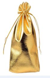 100 unidades por lote, bolsas de exhibición para embalaje de joyería de Color dorado, bolsas para mujer, manualidades de regalo de moda DIY W385434083