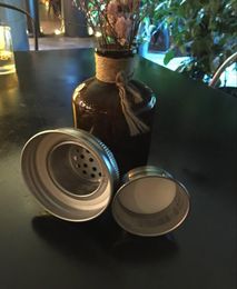 100 stuks slot Mason Jar Cocktail Shaker met 2 delen Past op elke reguliere Mason Jar-pot niet inbegrepen7570837