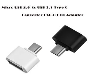 100pcslot Nieuwe telefoonadapters Micro USB 20 Vrouw naar USB 31 Type C MANNELIJKE CONVERTER USBC OTG ADAPTER Geschenk OV24 4374344